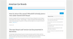 Desktop Screenshot of americancarbrands.com